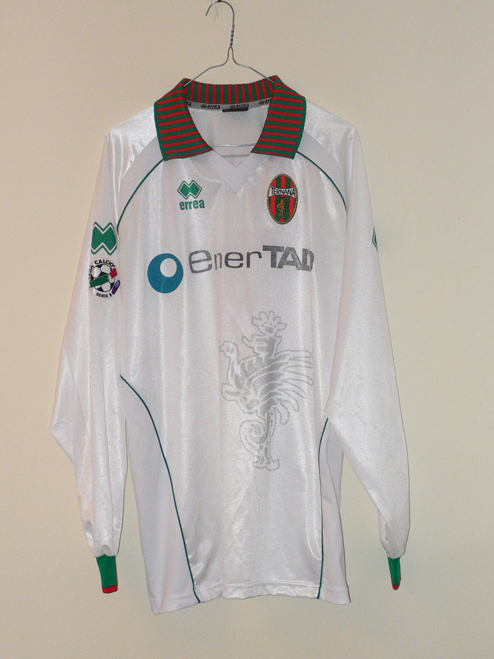 Erreà Ternana Calcio 2002 Maglia Ezio Brevi 